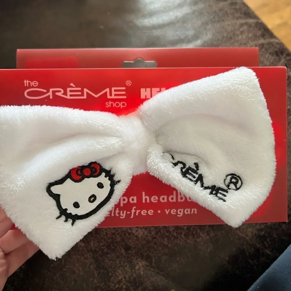 the creme shop includes hello